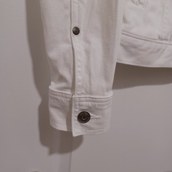 Eddie Bauer - White Jean Jacket - Picture 9 of 13